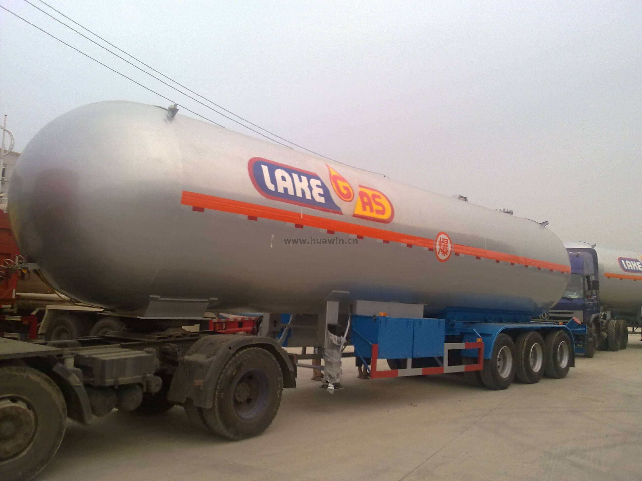 SINOTRUK 3 Axles LPG 56cbm Tanker Semi Trailer Buy LPG Trailer