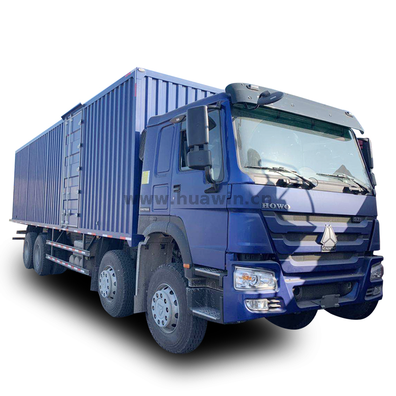SINOTRUK HOWO 6X4 Van Cargo Truck 