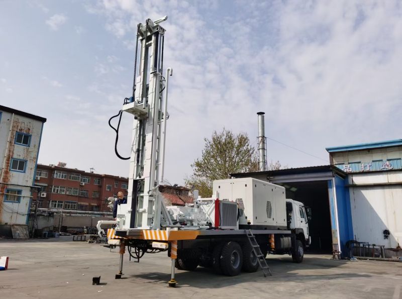 SINOTRUK HOWO CDC 600K 600m Well Drilling Rig Truck