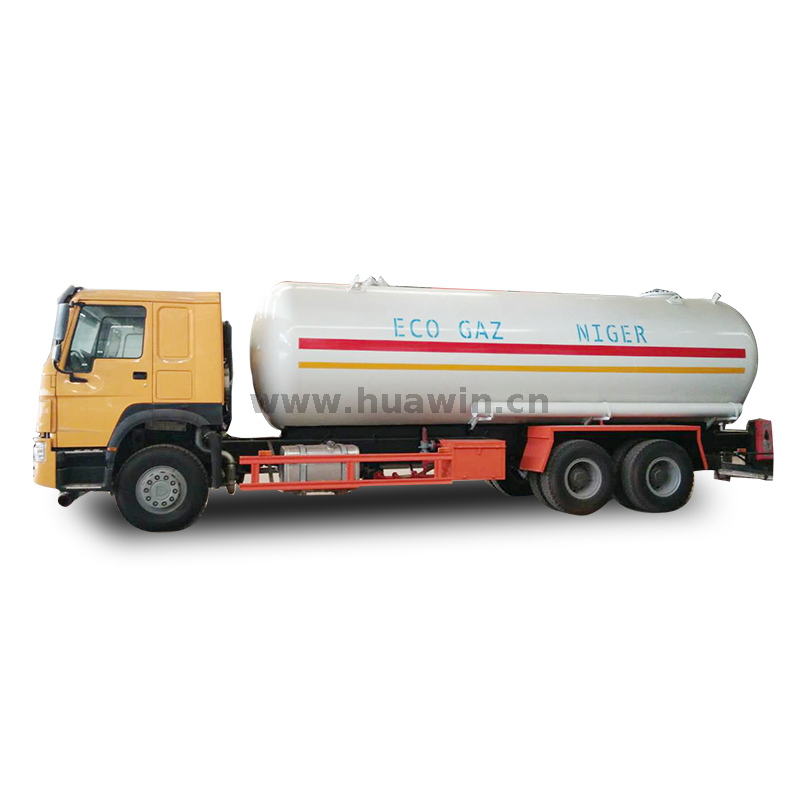 Sinotruk HOWO 4X2 5m3 8m3 10m3 LPG Gas Tank Truck
